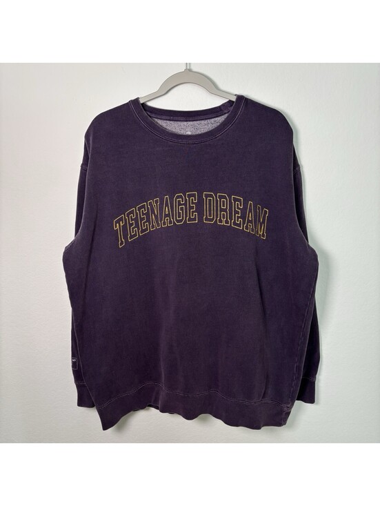 Olivia Rodrigo Tops - Olivia Rodrigo Teenage Dream Purple Graphic Sweatshirt Size XL Concert Merch